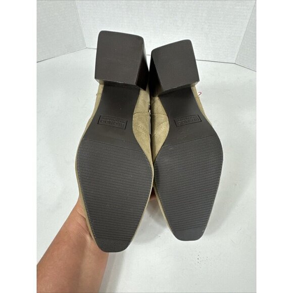 Blondo NWOB Sadie Waterproof Boot 9M Tan Suede Upper - Picture 12 of 14